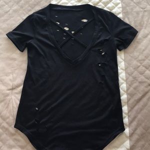 Black shirt